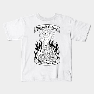 The Detroit Cobras - The black cat Kids T-Shirt